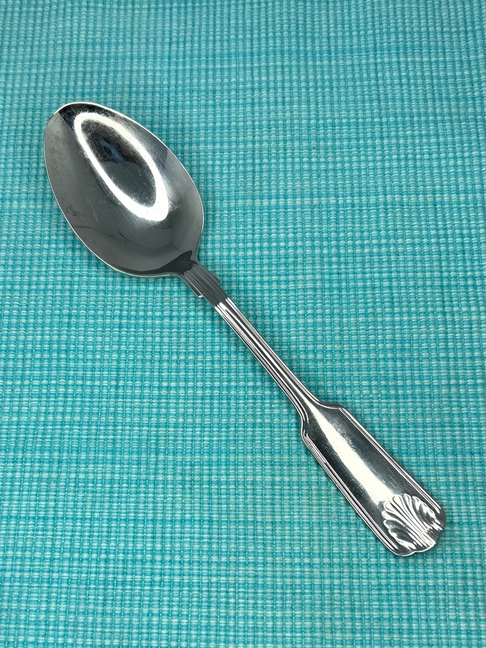Vintage Towle 18/10 London Shell Stainless Steel Serving Spoon China ECU